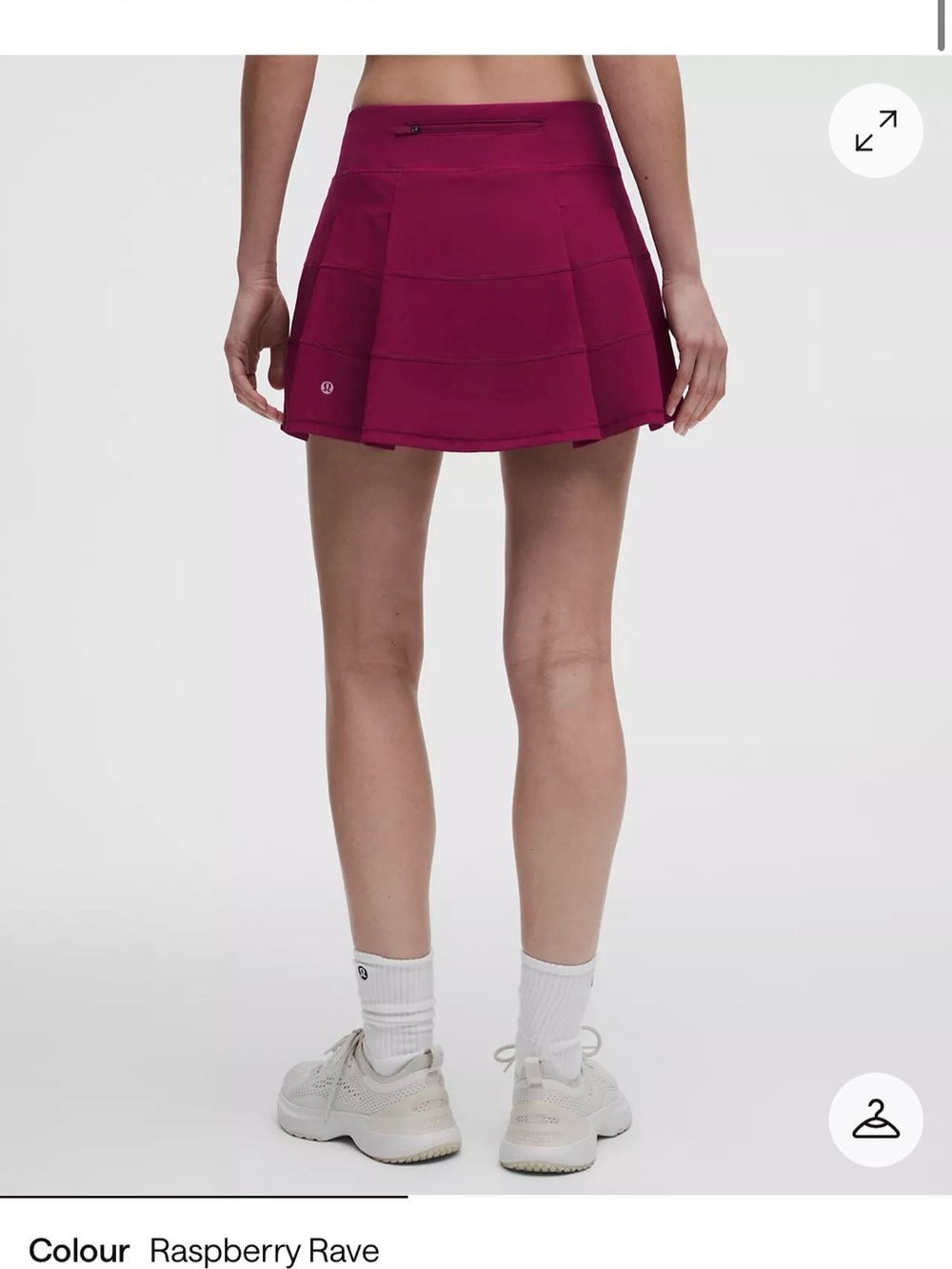 lululemon athletica Women's Athletic Skirt with Zip Pocket